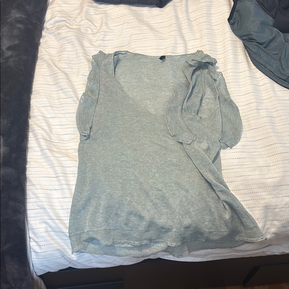 Light Blue Knit Sweater